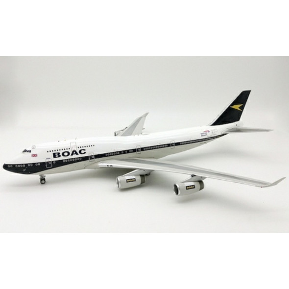 BA100 | Lupa 1:200 | Boeing 747-400 BOAC / British Airways G-BYGC (with stand)