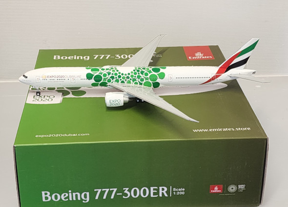 G2UAE799 | Gemini200 1:200 | Boeing 777-300ER Emirates green expo A6-EPU