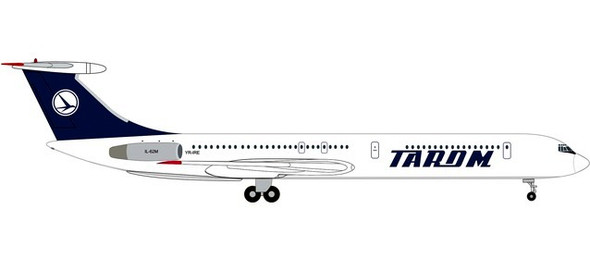 534000 | Herpa Wings 1:500 | Ilyushin IL-62M Tarom YR-IRE