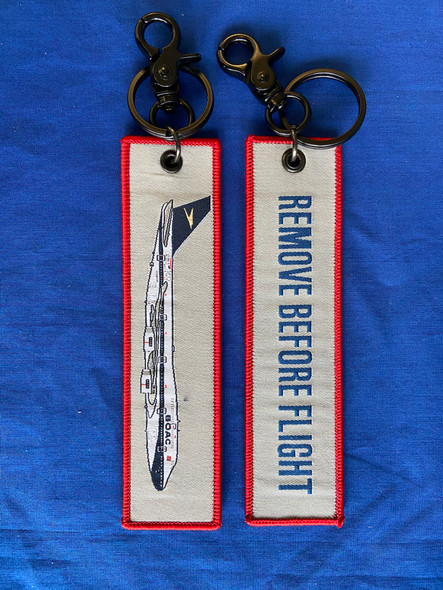 KR002 | Gifts Key Rings | Key Tag - Remove Before Flight - 747 BA 'BOAC' (retro)