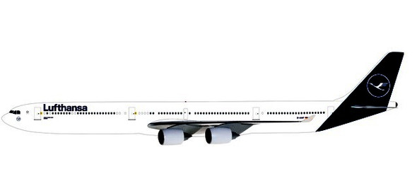 612616 | Herpa Snap-Fit (Wooster) 1:250 | Airbus A340-600 Lufthansa D-AIHF,'Lubeck' | is due: March / April 2020