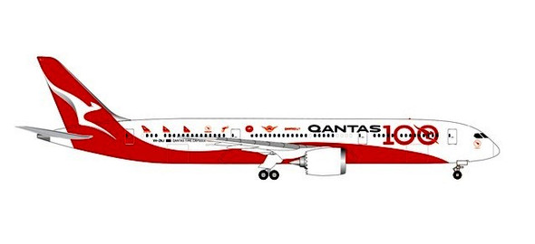 570756 | Herpa Wings 1:200 1:200 | Boeing 787-9 Qantas VH-ZNJ,'Longreach' 100 years | is due: March / April 2020