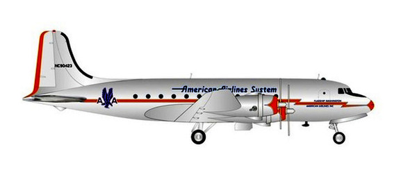 570874 | Herpa Wings 1:200 1:200 | Douglas DC4 American Airlines System Flagship Washington (die-cast) | is due: March 2020