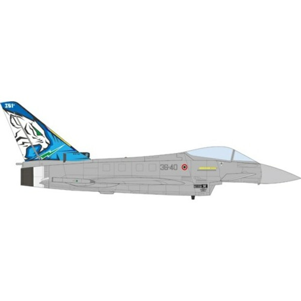 JCW722000005 | JC Wings Military 1:72 | EUROFIGHTER EF-2000 TYPHOON ITALIAN AIR FORCE, 351ST FLIGHT, XII SQD, TIGER MEET, 2018 | is due: May 2020