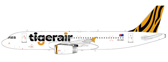 XX2242 | JC Wings 1:200 | Airbus A320 Tigerair VH-VNH (with stand) | is due: September 2020