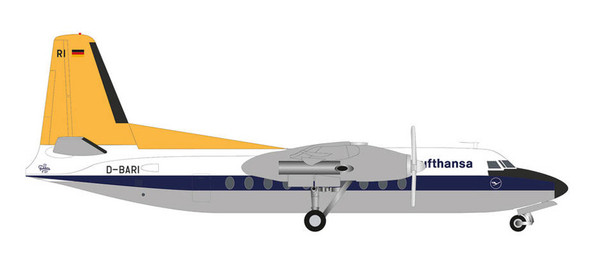 571029 | Herpa Wings 1:200 1:200 | Fokker F-27 Lufthansa D-BARI