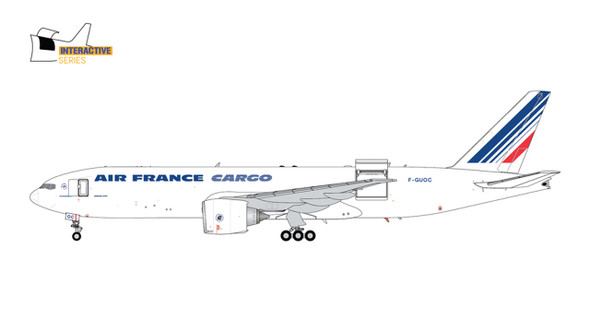 G2AFR956 | Gemini200 1:200 | AIR FRANCECARGO B777LRF -F-GUOC (INTERACTIVE SERIES)