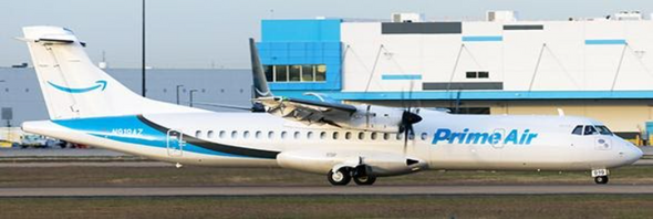 XX4499 | JC Wings 1:400 | Amazon Prime Air ATR72-500(F) Reg: N919AZ With Antenna