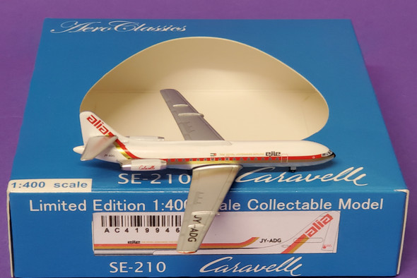 AC419946 | Aero Classics 1:400 | SE-210 Caravelle Alia JY-ADG