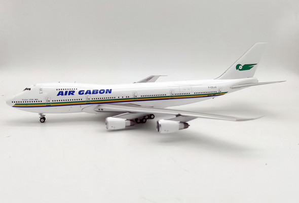 IF742GN0722 | InFlight200 1:200 | Boeing 747-200 Air Gabon F-ODJG (with stand)