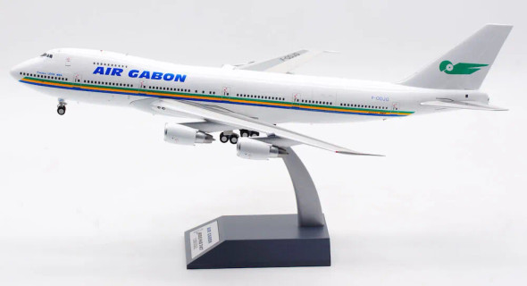 IF742GN0722 | InFlight200 1:200 | Boeing 747-200 Air Gabon F-ODJG (with stand)