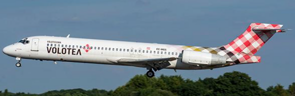 LH2381 | JC Wings 1:200 | Boeing 717 Volotea EC-MGS (with stand) | is due: TBC - DELAYED