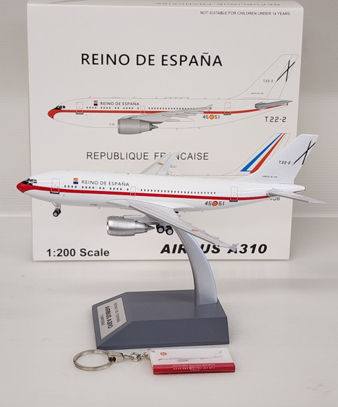 JF-A310-3-001 | JFox Models 1:200 | Airbus A310-304 Spanish Air Force T22-2