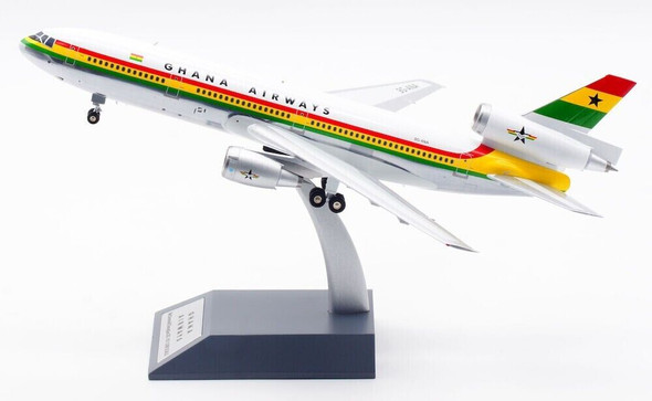 IFDC10GH0622P | InFlight200 1:200 | DC-10-30 Ghana Airways 9G-ANA (polished with stand)