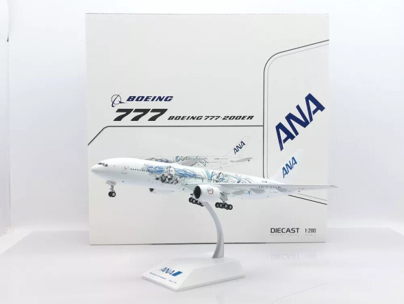 SA2027A | JC Wings 1:200 | Boeing 777-200ER ANA JA745A, 'Demon Slayer' (flaps down)