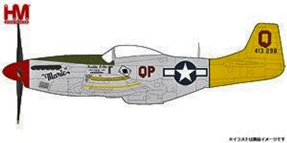 HA7746 | Hobby Master Military 1:48 | P-51D Mustang Marie flown by Capt Freddie Ohr, 2th FS, 52th FG, 1944 | is due: June-2023