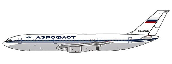 XX40090 | JC Wings 1:400 | Aeroflot Ilyushin IL-86 Reg: RA-86074