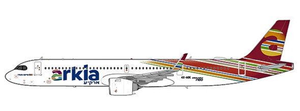 XX4450 | JC Wings 1:400 | Arkia Israeli Airlines Reg: 4X-AGK | is due: December-2022