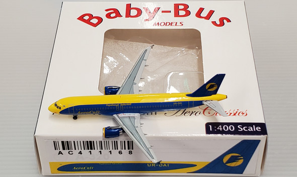 AC411168 | Aero Classics 1:400 | Airbus A320 Aerosvit (Ukraine) UR-DAI