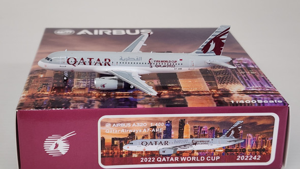 PM202242 | Panda Models 1:400 | Airbus A320 Qatar Airways A7-AHE