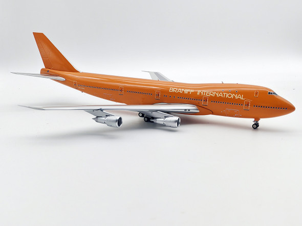 IF741BI0723 | InFlight200 1:200 | Boeing 747-130 Braniff International Airways N610BN with stand