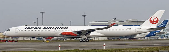 SA4024A | JC Wings 1:400 | Japan Airlines Airbus A350-1000XWB Flap Down Reg: JA01WJ | is due: April-2023