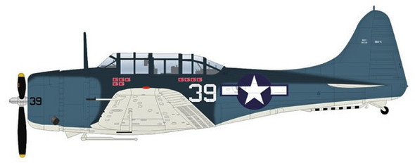 HA0214 | Hobby Master Military 1:72 | Douglas SBD-5 Dauntless White 39, Lt. Cook Cleland, VB-16, USS Lexington, Battle of Philippine Seas, June 1944 | Is due: November-2023