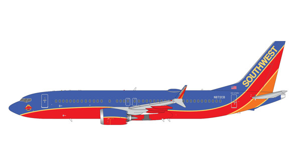 N8730Q | Gemini200 1:200 | Boeing 737 MAX 8 Southwest Airlines 