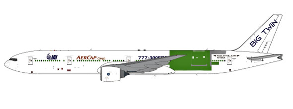 LH2457 | JC Wings 1:200 | Boeing 777-300ER Kalitta Air N778CK (with stand) | is due: October 2023