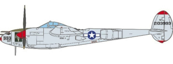 JCW72P38003  | JC Wings Military 1:72 | P-38J LIGHTING U.S. ARMY AIR FORCE, 5TH FIGHTER COMMAND, 1944 | is due: October-2023