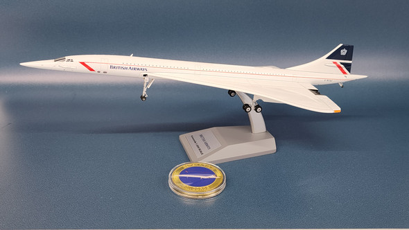 ARDBA83 | ARD Models 1:200 | Concorde British Airways 'Landor' G-BOAC (with stand)