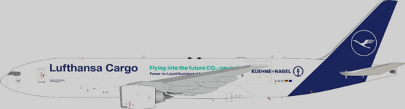 JF-777-2-005 | JFox Models 1:200 | Boeing 777-F Lufthansa Cargo KUEHNE + NAGEL D-ALFK | is due:  November 2023