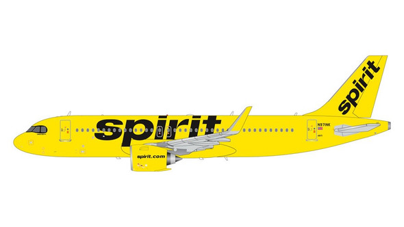 G2NKS1235 | Gemini200 1:200 | Airbus A320 NEO SPIRIT AIRLINES N971NK NEW LIVERY | is due: November 2023