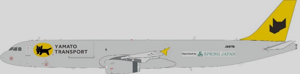 JF-A321-030 | JFox Models 1:200 | Airbus A321-231(P2F) Yamato Transport (Spring Japan) JA81YA With Stand | is due: February 2024