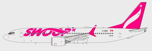 NG88022 | NG Models 1:400 | Boeing 737 MAX 8 Swoop Airlines C-GISM(#Toronto)