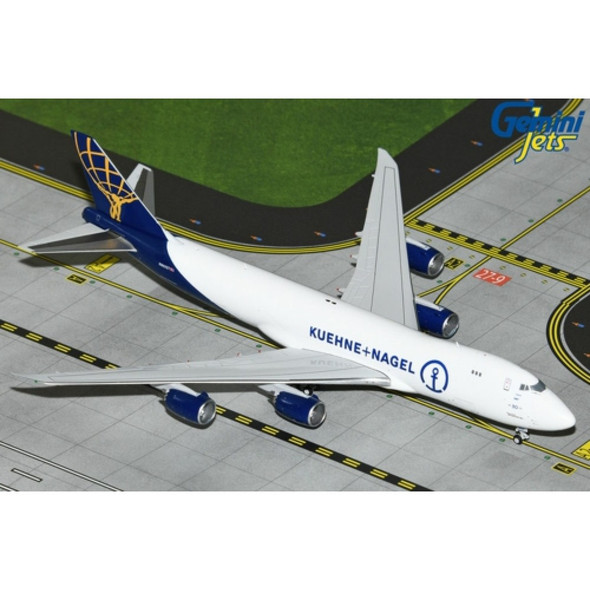 GJGTI2203 | Gemini Jets 1:400 1:400 | Boeing 747-8F ATLAS AIR/KUEHNE+NAGEL N862GT SECOND TO LAST B747