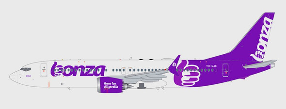 G2BNZ1236 | JC Wings 1:200 | Boeing 737 MAX 8 BONZA VH-UJK