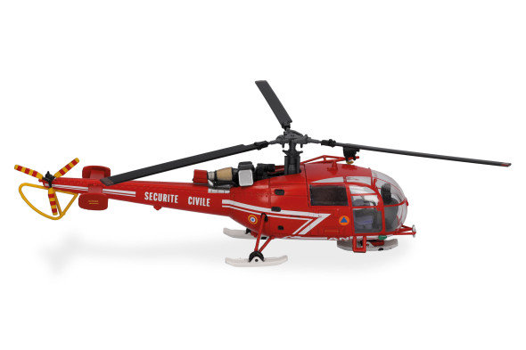 580847 | Herpa Wings 1:72 | Sécurité Civile Sud Aviation SA 316 Alouette III - GHSC Base Chamonix / Musée de l’Air et de l’Espace – F-ZBAN | is due: April 2024