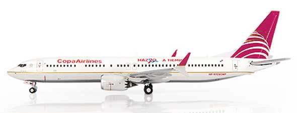 LH4374 | JC Wings 1:400 | Boeing 737 MAX 9 Copa Airlines Hazlo a Tiempo Reg: HP-9926CMP With Antenna | is due: May 2024