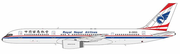 NG42025 | NG Models 1:200 | Boeing 757-200 China Southwest Airlines(Royal Nepal Airlines) B-2855 | is due: May 2024