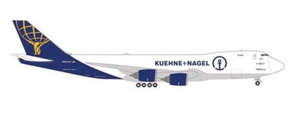 537506 | Herpa Wings 1:500 | Boeing 747-8F Kuehne+Nagel (Atlas Air) – N862GT Inspire | is due: May 2024