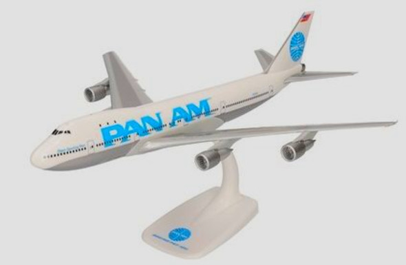 614153 | Herpa Snap-Fit (Wooster) 1:250 | Boeing 747-100 Pan Am (billboard livery) – N741PA Clipper Sparkling Wave| is due: May 2024