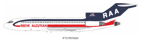 IF721RV0924 | InFlight200 1:200 | Boeing 727-22C Reeve Aleutian Airways N831RV | is due: May 2024