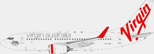 JF-737-7-005 | JFox Models 1:200 | Boeing 737-7FE Virgin Australia Airlines VN-VBZ | is due: May 2024