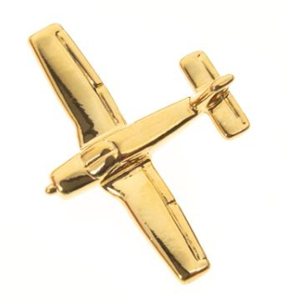 CL068 | Clivedon Collection Pin Badges | PIPER Cherokee 22ct Gold plated pin badge