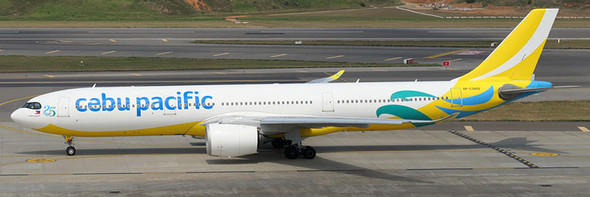 AV4224 | Aviation 400 1:400 | Airbus A330-941 RP-C3900 Cebu Pacific 25TH detachable gear | is due: May 2024