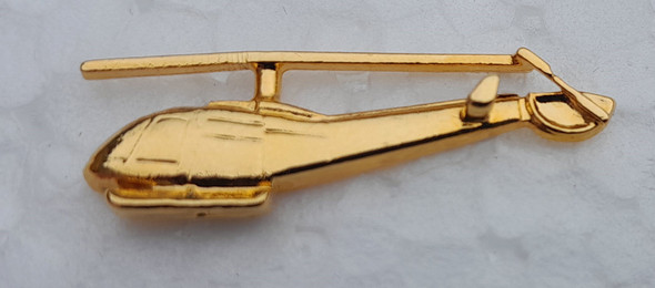 CL087 | Clivedon Collection Pin Badges | ENSTROM F.28 22ct Gold plated pin badge
