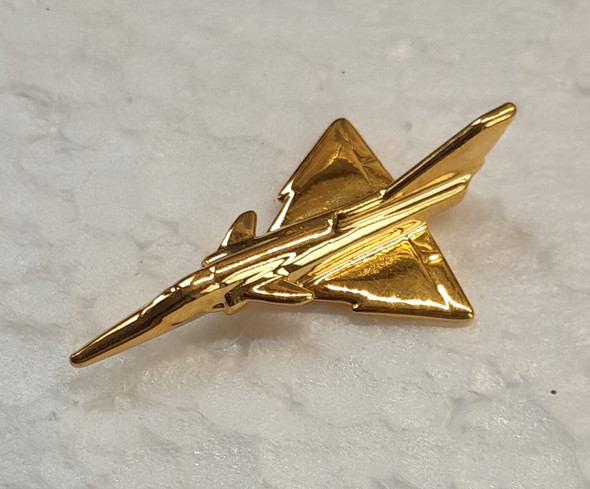 CL109 | Clivedon Collection Pin Badges | IAI Kfir 22ct Gold plated pin badge