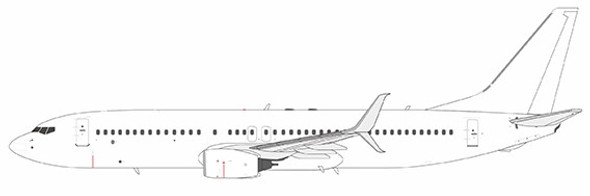 NG08010 | NG Models 1:200 | Boeing 737-800/w Blank Model N/A (with scimitar winglets) | is due May 2024