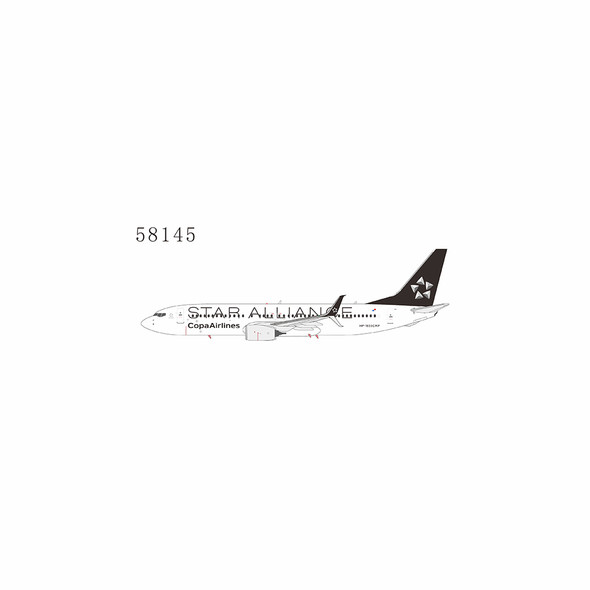 NG58145 | NG Models 1:400 | Boeing 737-800/w Copa Airlines HP-1823CMP Star Alliance | is due May 2024
